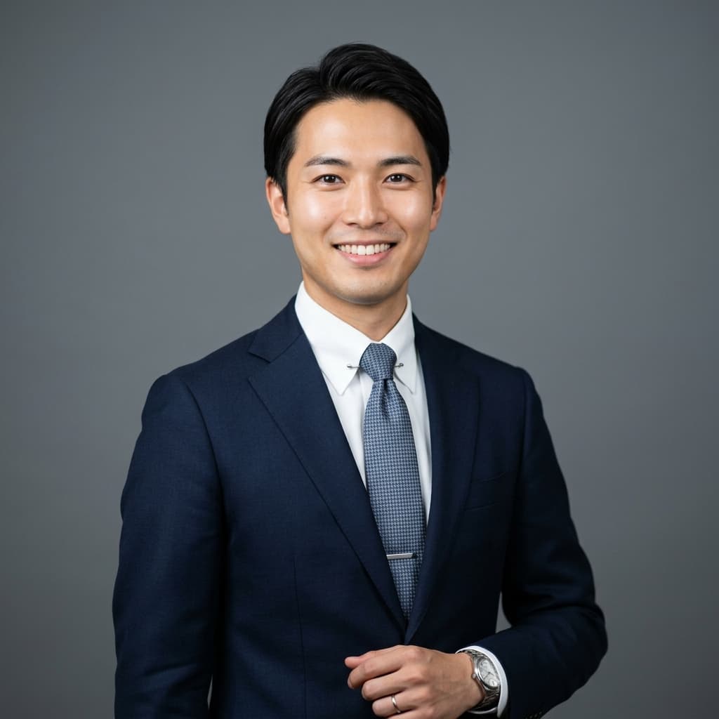 AI変換後のビジネスプロフィール写真