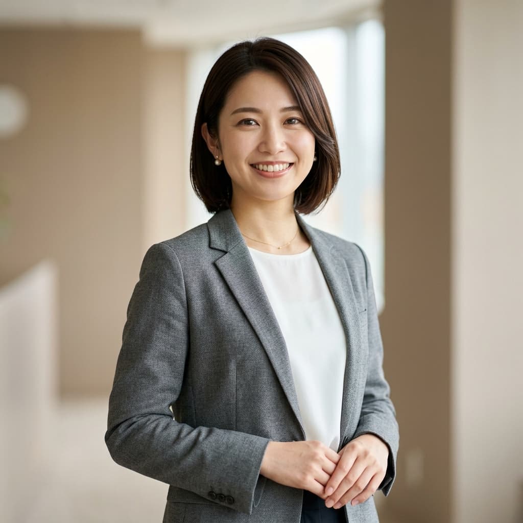 女性ビジネスプロフィールスタイル
